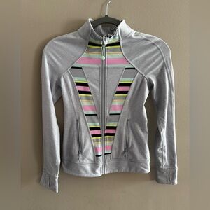 Ivivva Gray and Pink Jacket